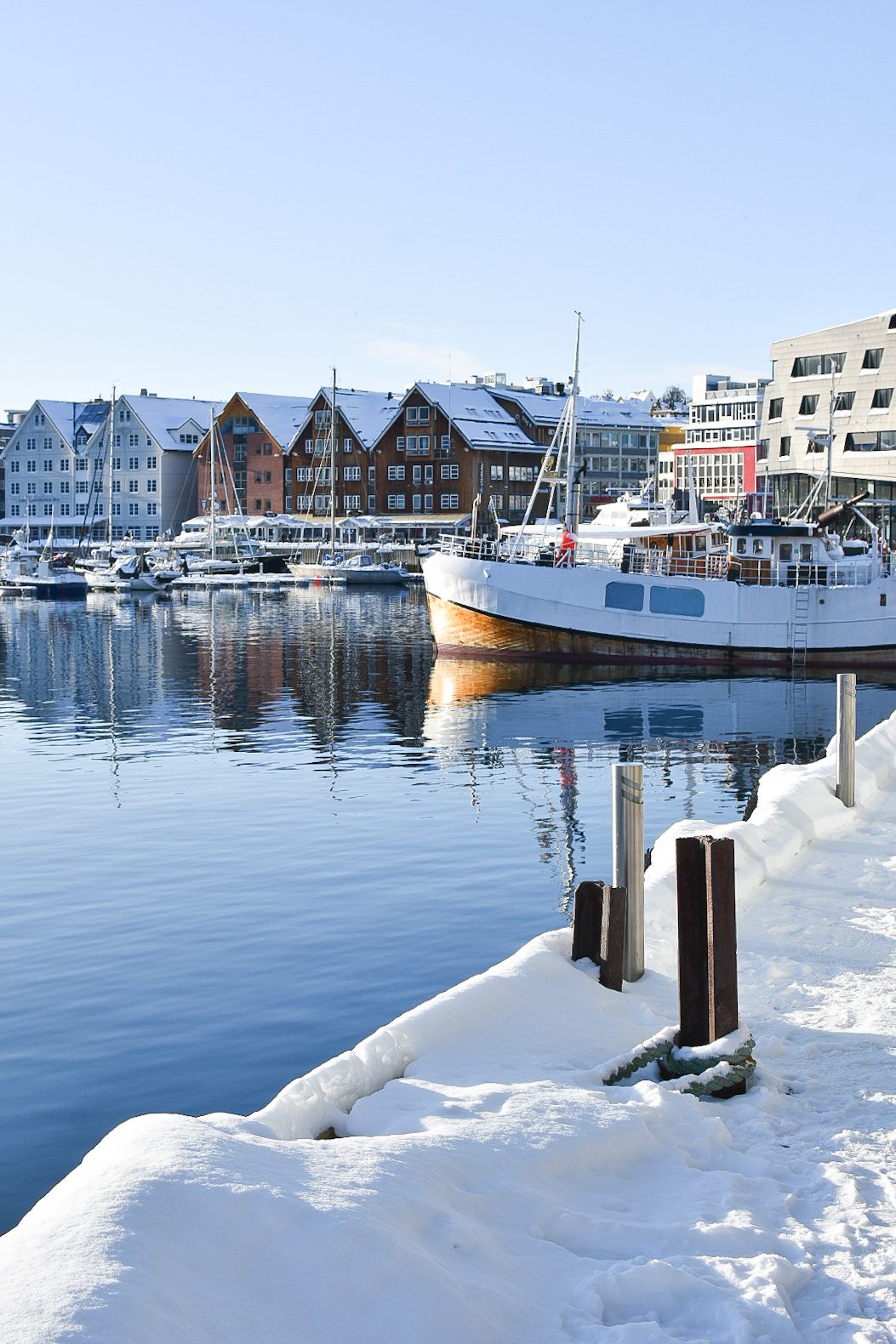 balade dans le centre-ville de Tromsø