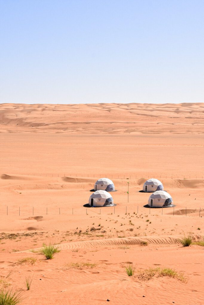 Mon logement dans le désert à Oman